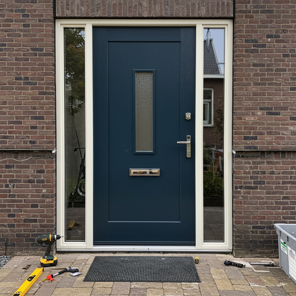 Buitendeur plaatsen door Klusbedrijf Henk Oost in Den Helder