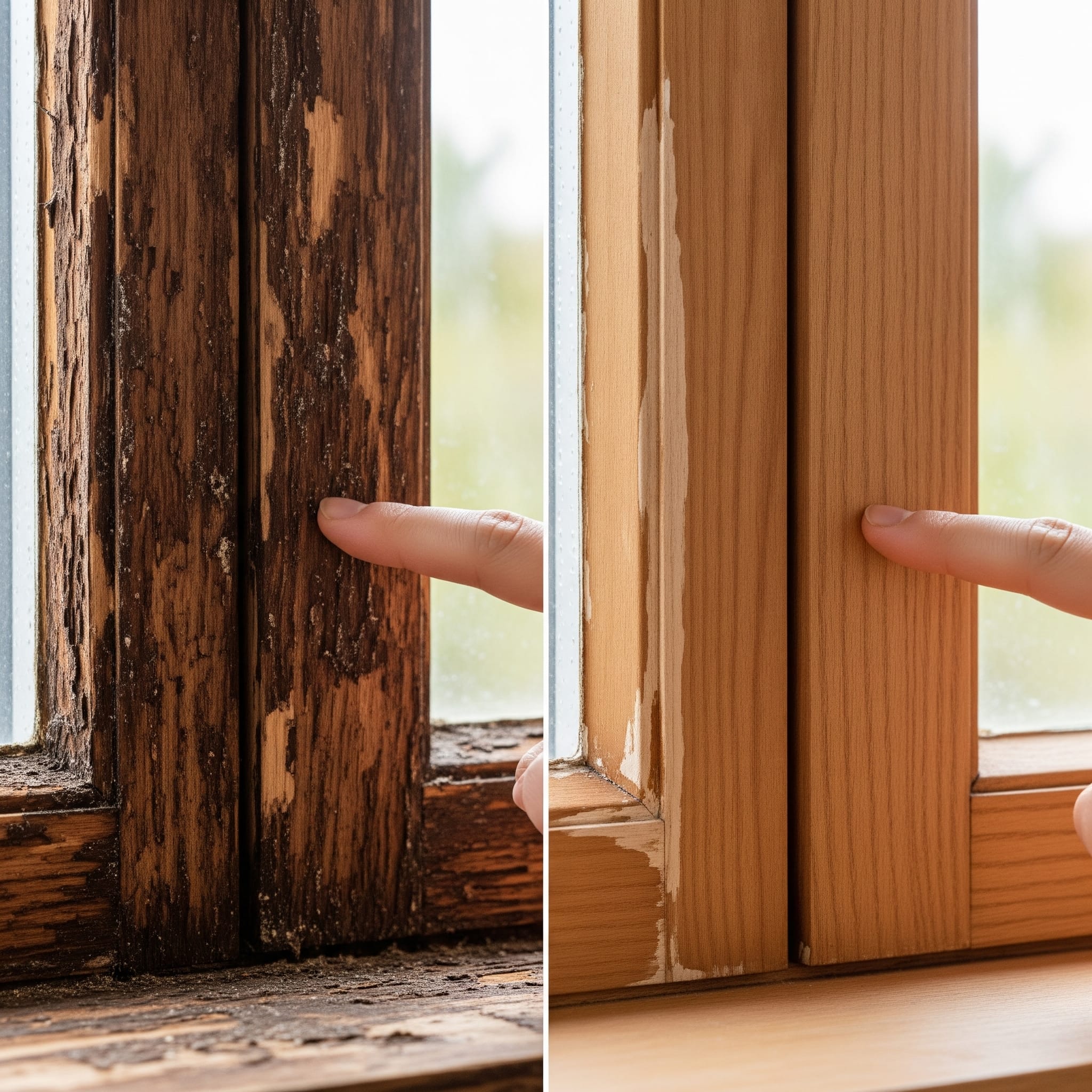 Houtrot laten repareren door Klusbedrijf Henk Oost in Den Helder