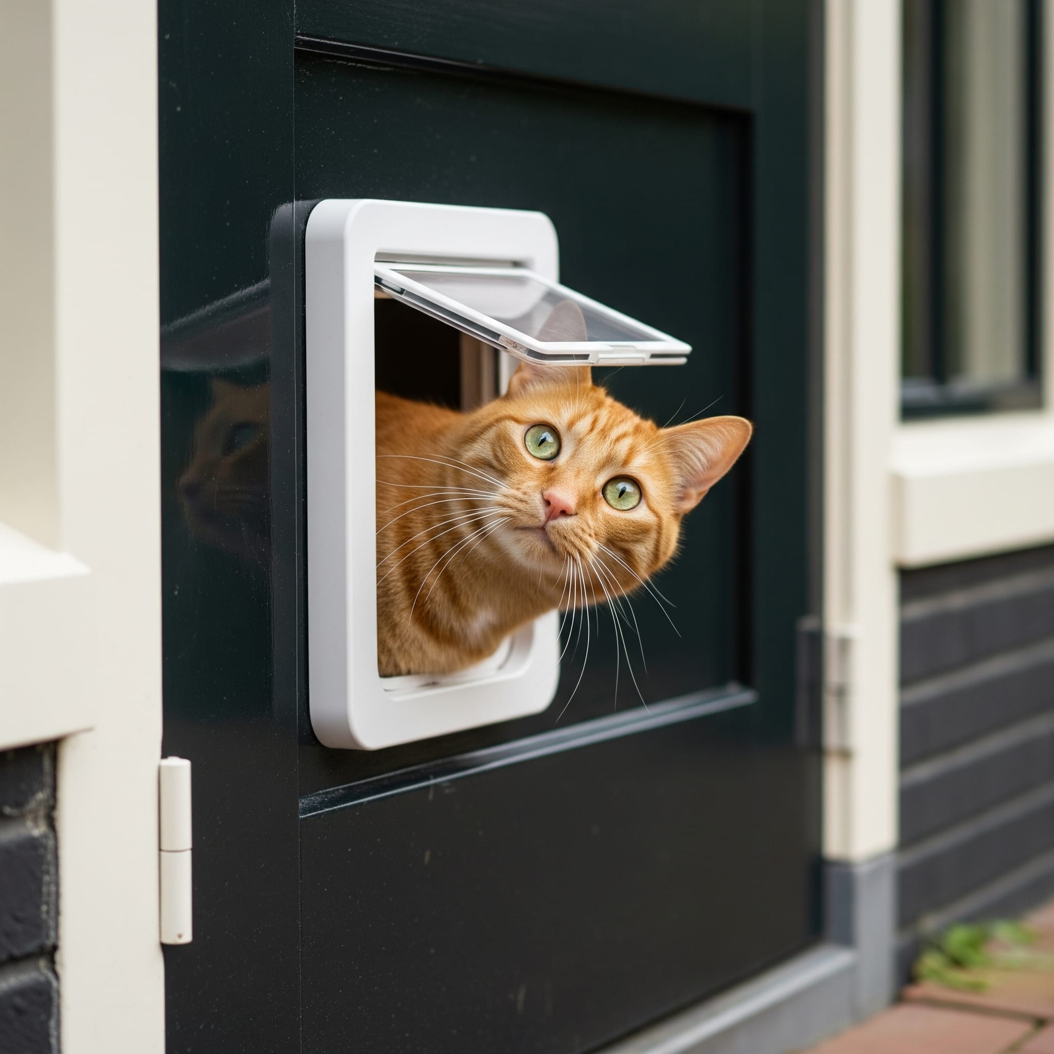 Kattenluik laten plaatsen door Klusbedrijf Henk Oost in Den Helder