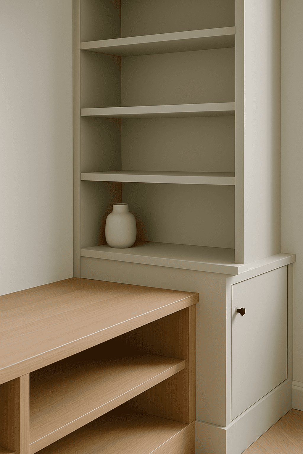 Stijlvol interieur met houten details