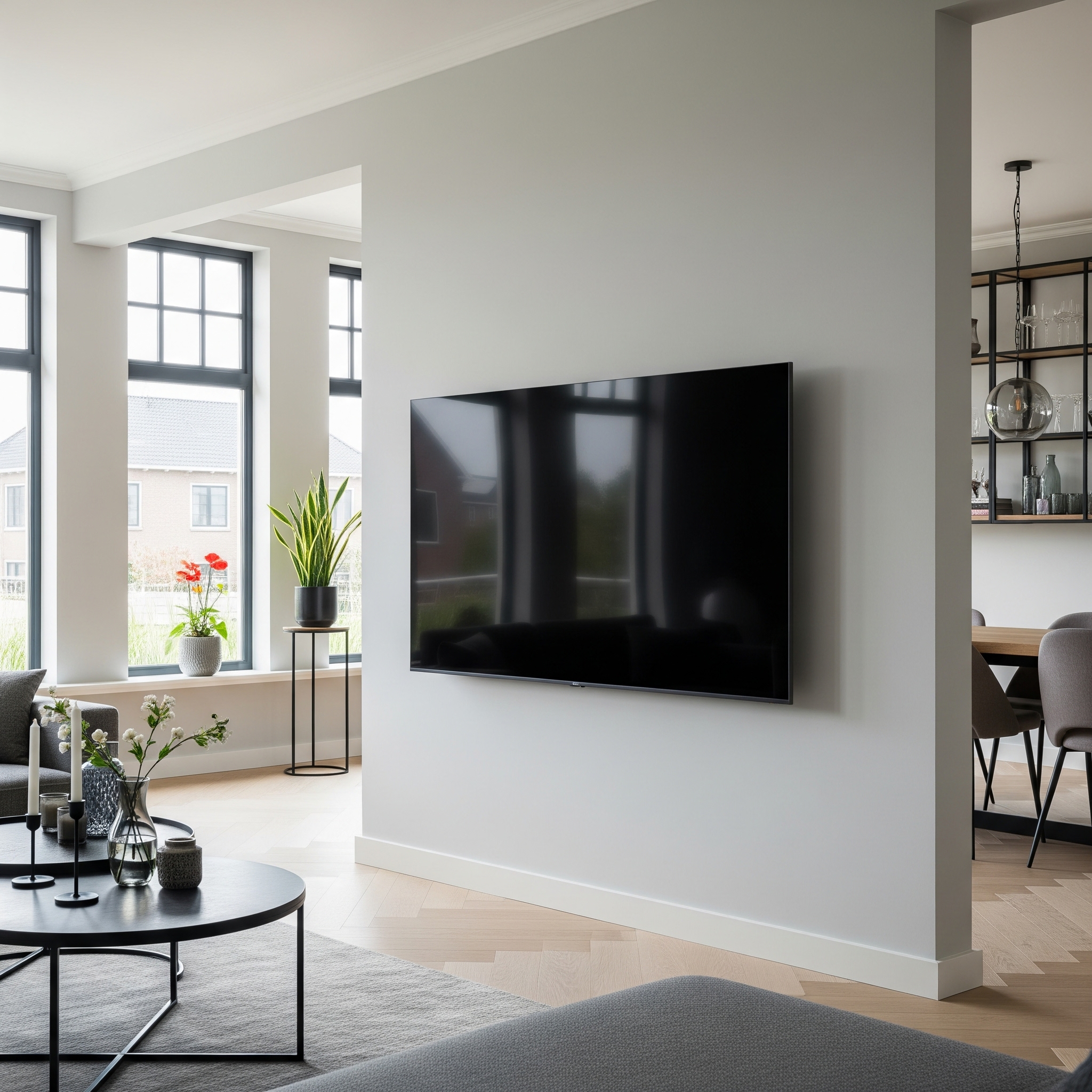 TV laten ophangen door Klusbedrijf Henk Oost in Den Helder